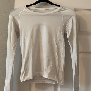 lululemon athletica White Long Sleeve Top
